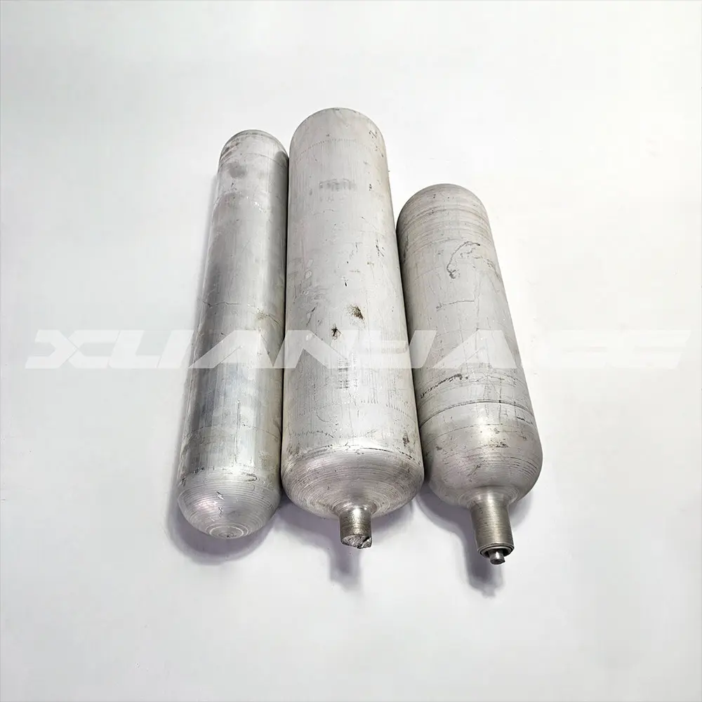 CNC Hot Heat Pipe Spinning Machine For Gas Fire Extinguisher Cylinder Bottom End Shrinking