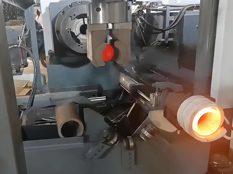 Spinning Machine & Robotic Arm Work in Perfect Harmony