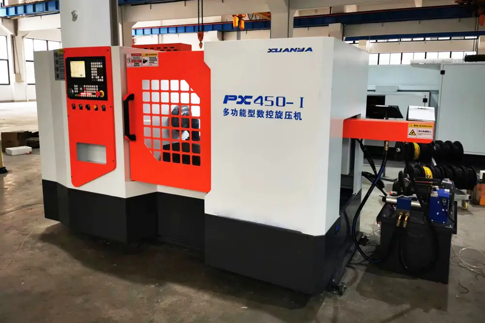 High-Precision CNC Plate Spinning Machine For Fan Cookware Hardware Kitchenware